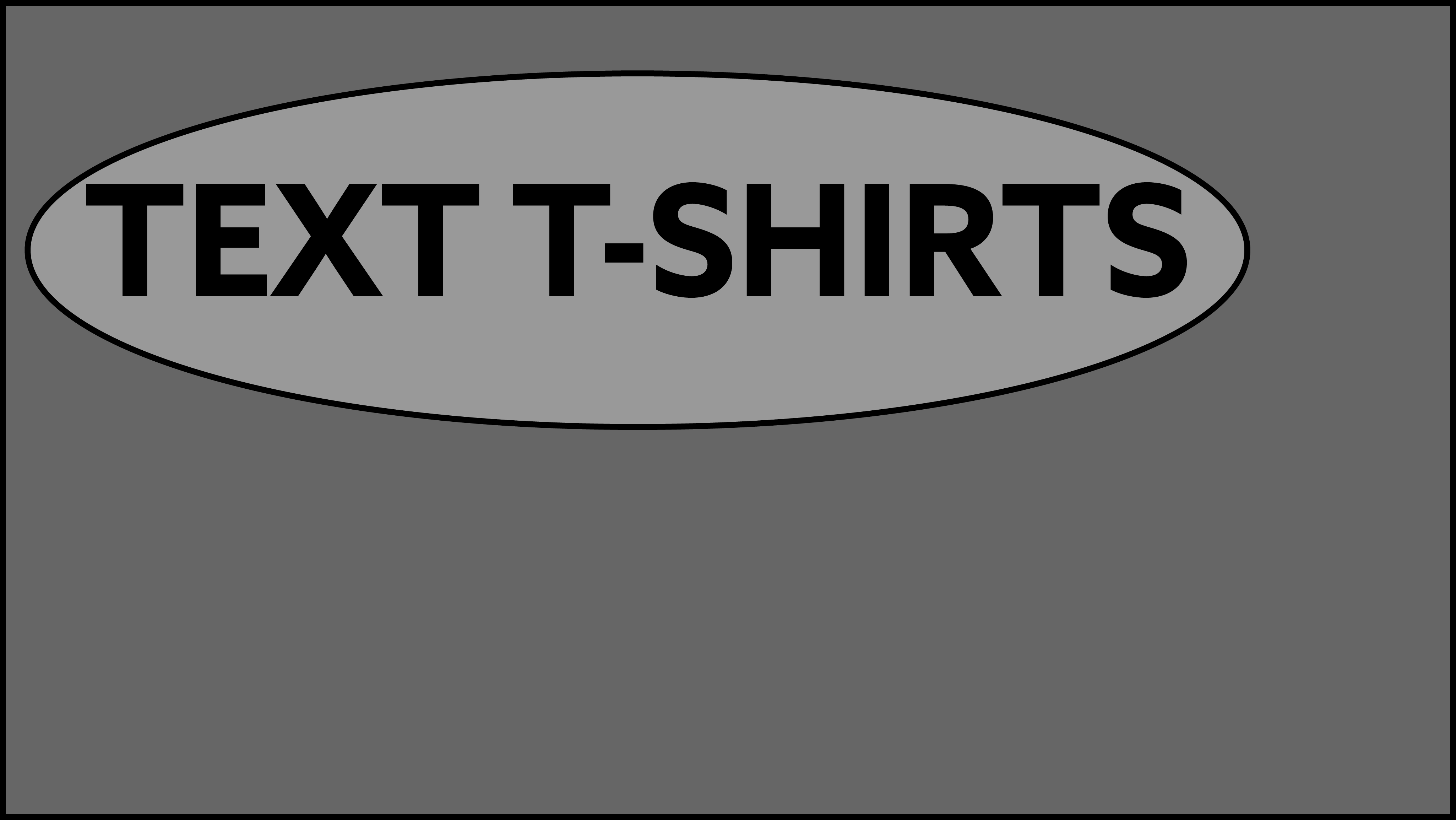Simplistic Text Shirts